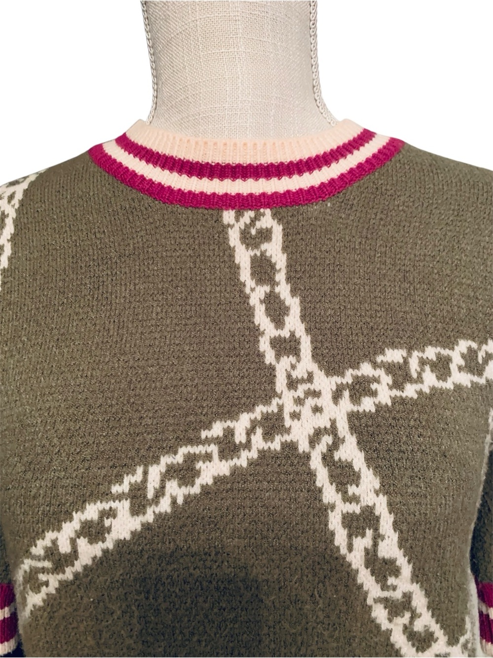 THML💕NWT! SHORT SLEEVE, ROUND NECK, KNIT SWEATER. EXCELLENT CONDITION! - Picture 3 of 11